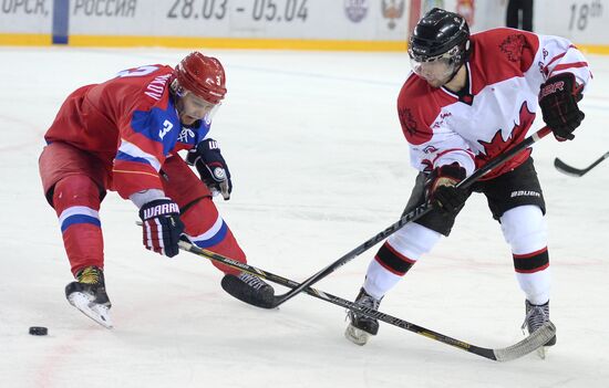 2015 Winter Deaflympics. Hockey. Russia vs. Canada