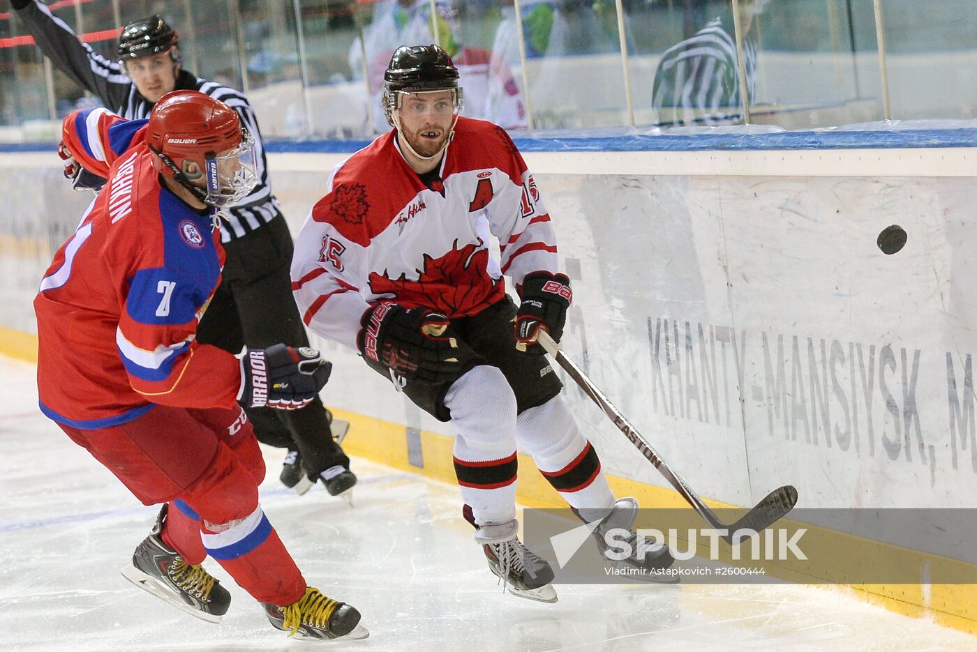 2015 Winter Deaflympics. Hockey. Russia vs. Canada