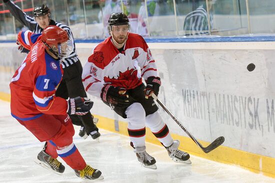 2015 Winter Deaflympics. Hockey. Russia vs. Canada