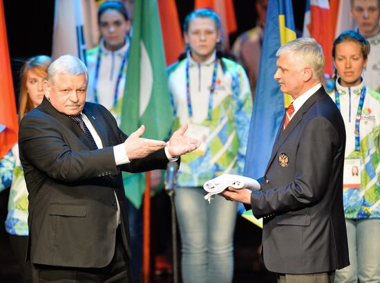Closing ceremony of the 2015 Deaflympics