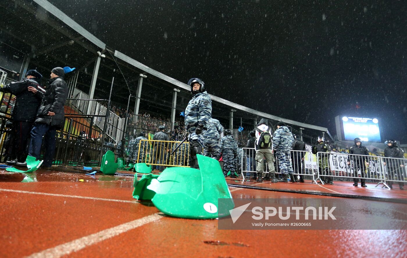 Russian Football Premier League. Arsenal vs. Torpedo