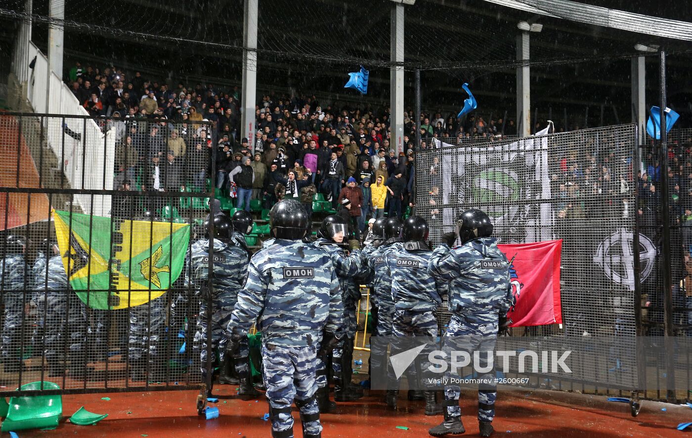 Russian Football Premier League. Arsenal vs. Torpedo