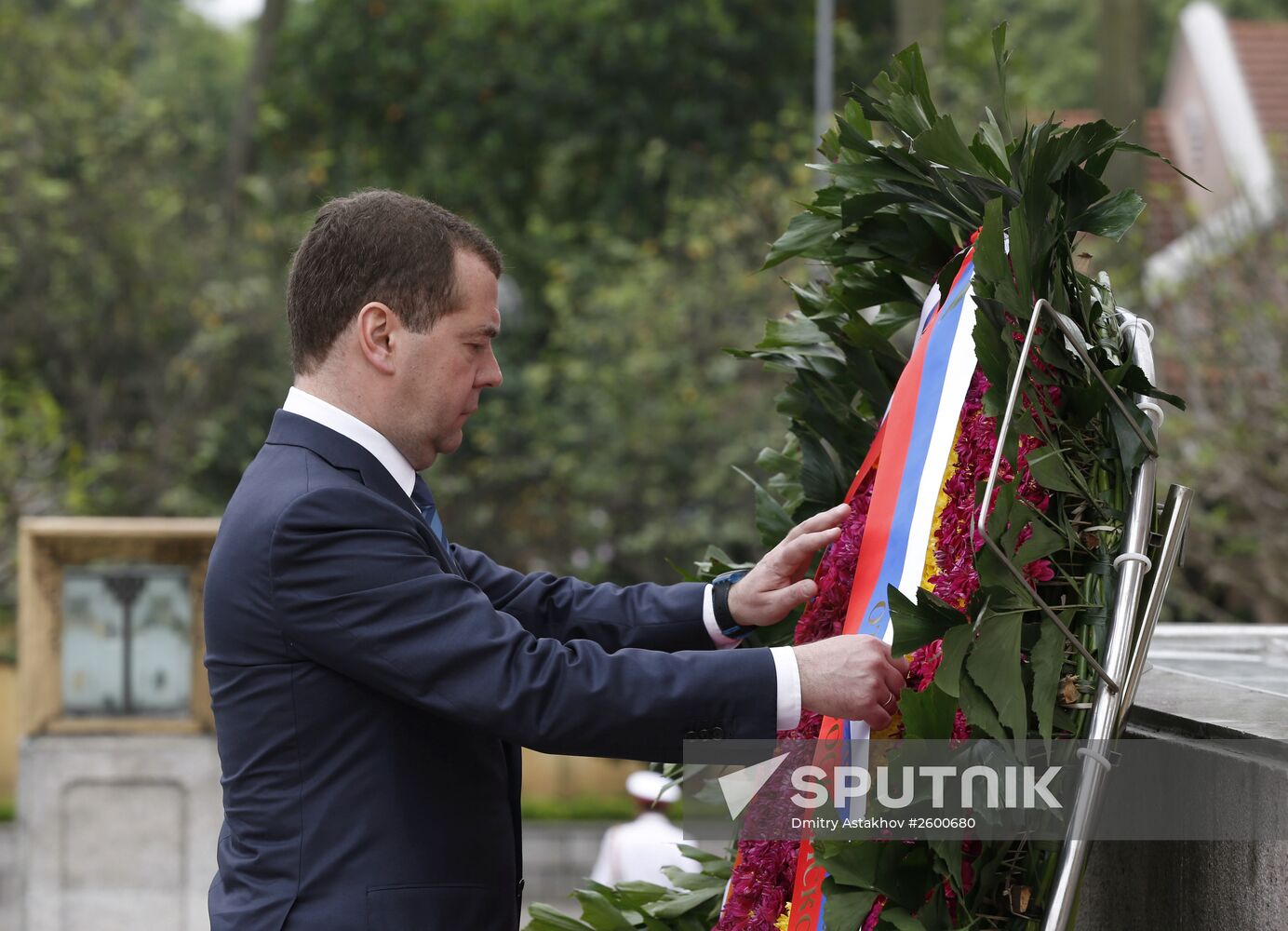 Prime Minister Dmitry Medvedev on official visit to Vietnam