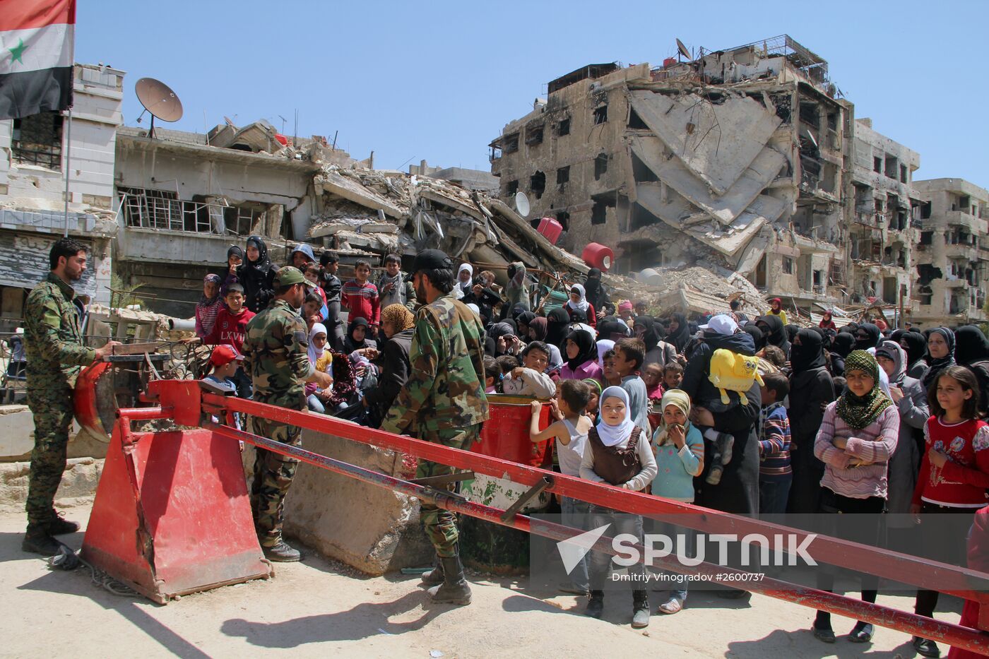 Yarmouk refugee camp in Damascus
