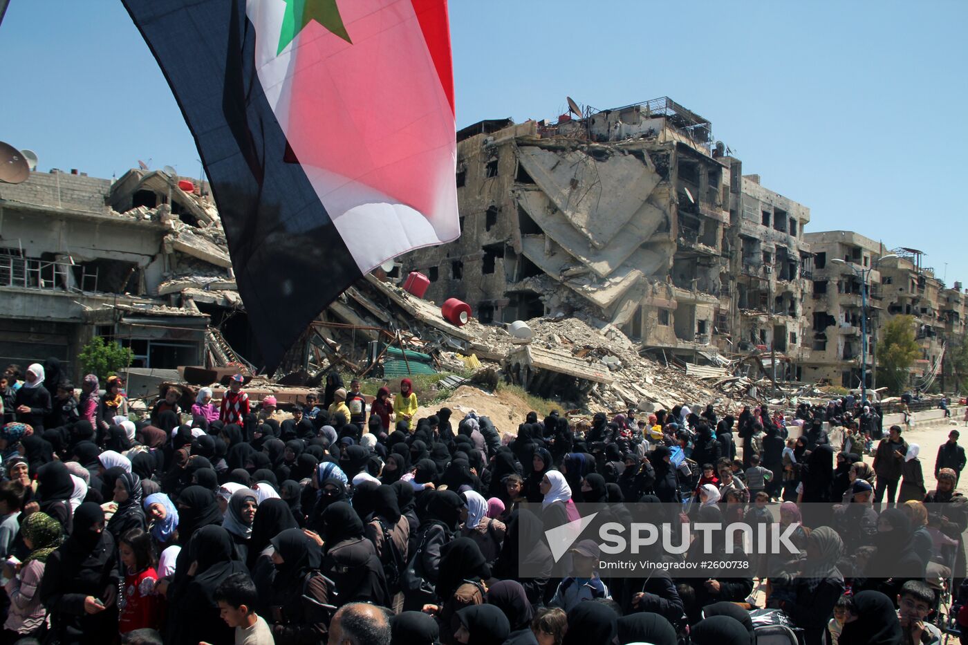 Yarmouk refugee camp in Damascus