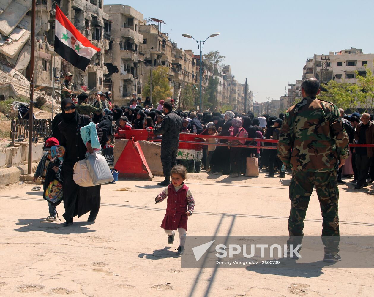 Yarmouk refugee camp in Damascus