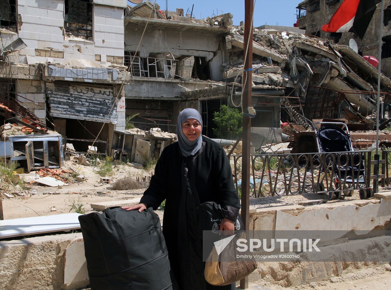 Yarmouk refugee camp in Damascus