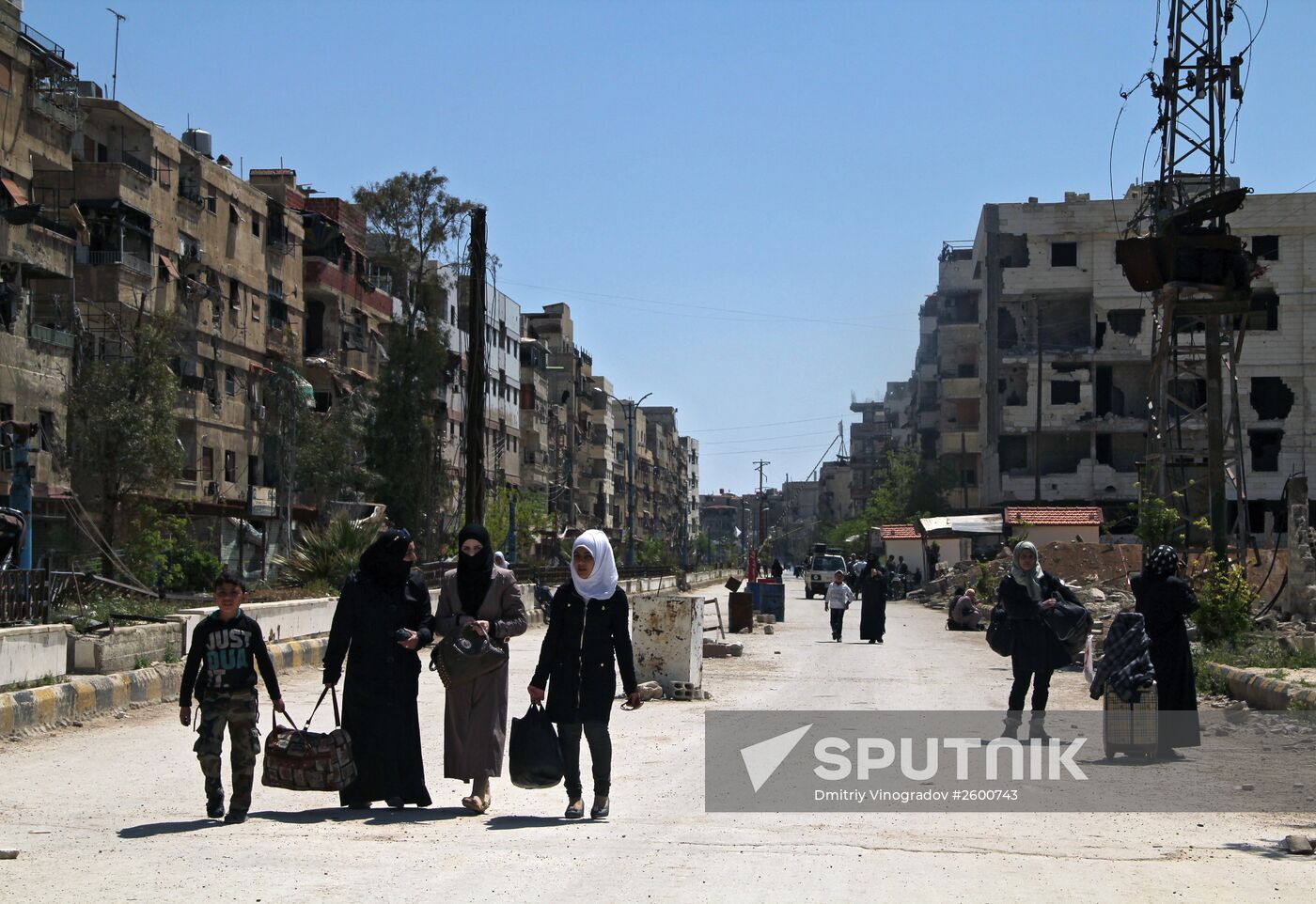 Yarmouk refugee camp in Damascus