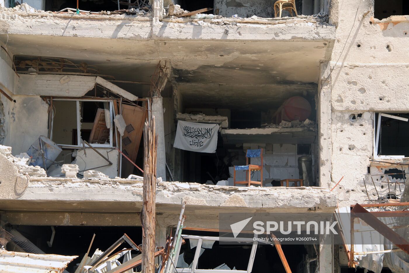 Yarmouk refugee camp in Damascus