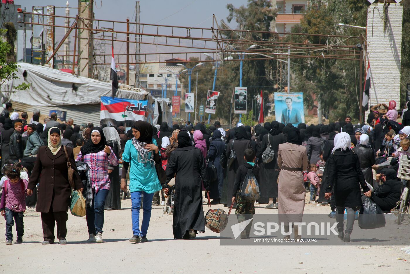 Yarmouk refugee camp in Damascus