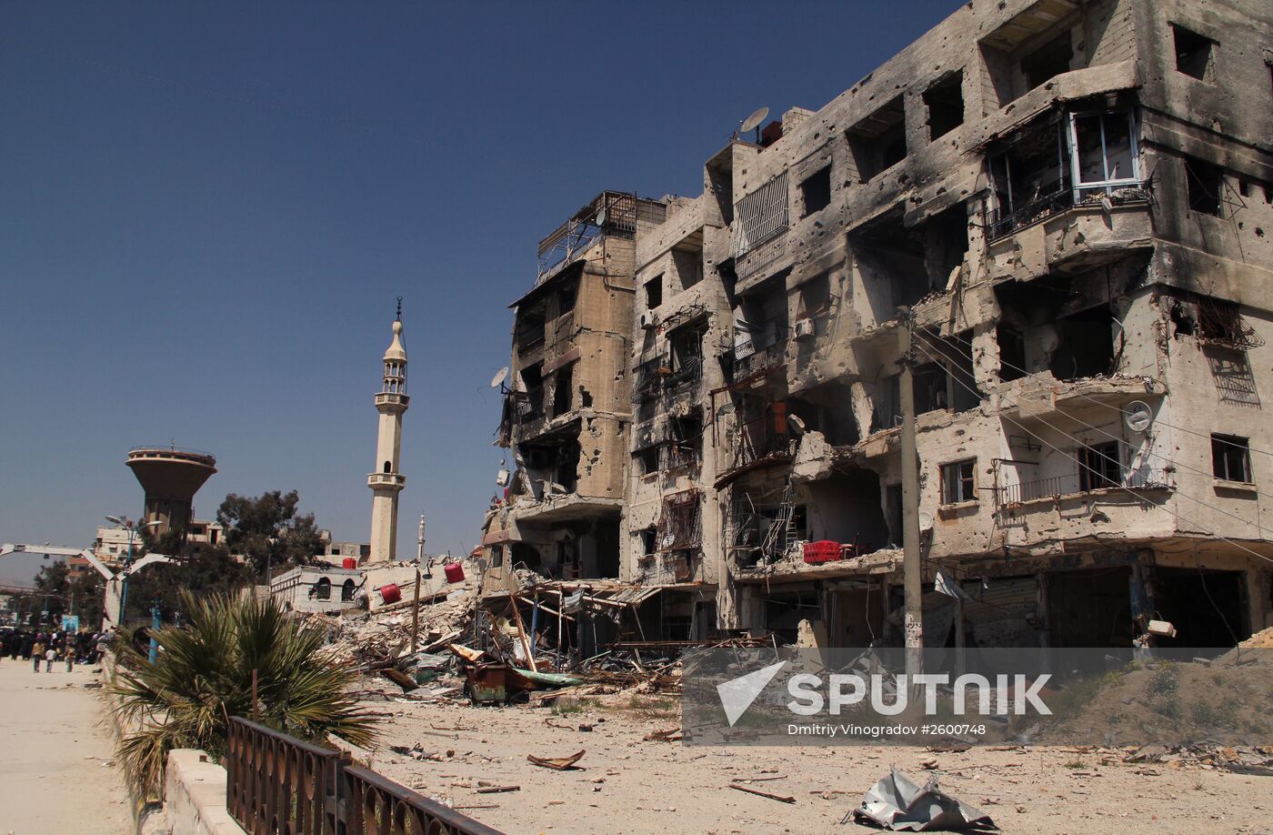 Yarmouk refugee camp in Damascus