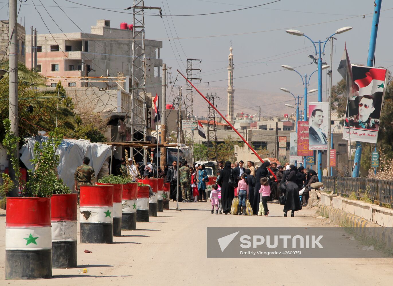 Yarmouk refugee camp in Damascus
