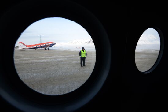 Polar expedition to Spitsbergen conducted as part of Arctica 2015 project