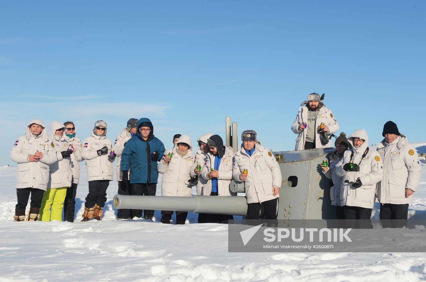 Polar expedition to Spitsbergen conducted as part of Arctica 2015 project