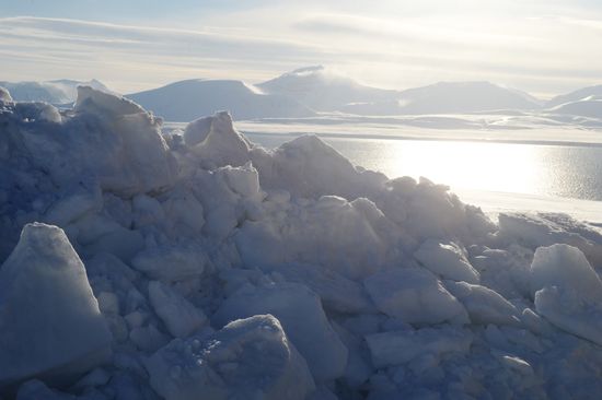 Polar expedition to Spitsbergen conducted as part of Arctica 2015 project