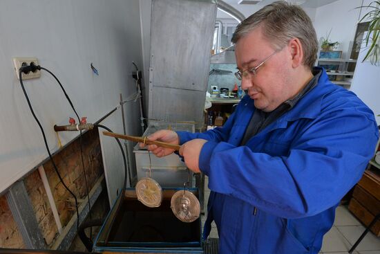 Medals made in Zlatoust in honour of 70th anniversary of Victory