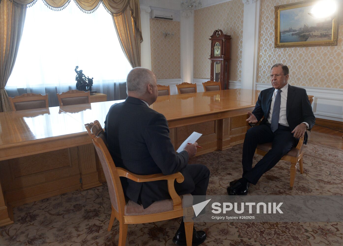 Russian Foreign Minister Sergei Lavrov's interview to Rossiya Segodnya's Director General Dmitry Kiselev