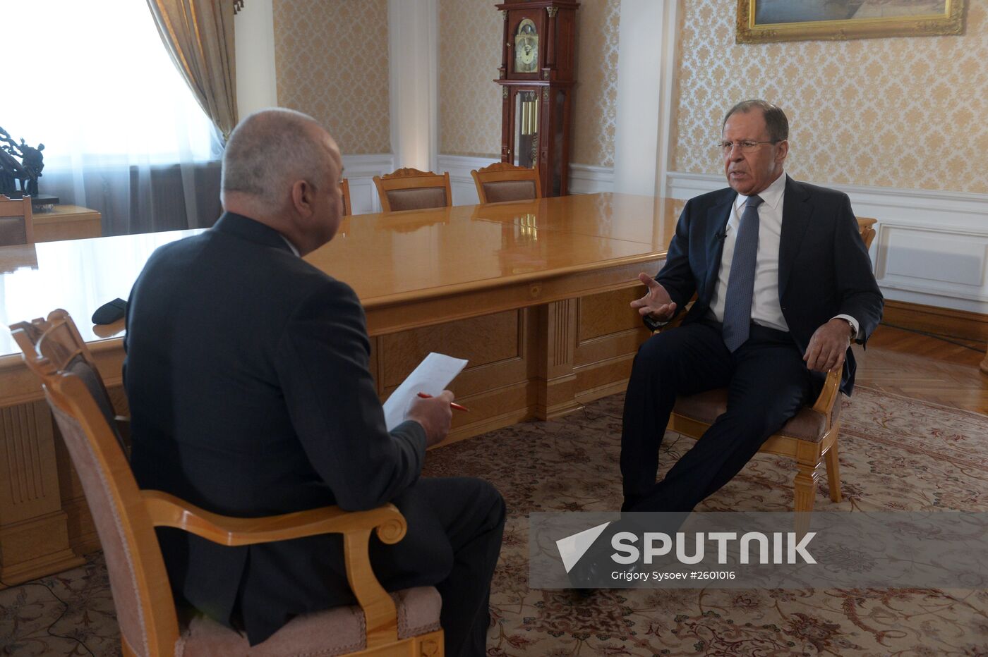 Russian Foreign Minister Sergei Lavrov's interview to Rossiya Segodnya's Director General Dmitry Kiselev