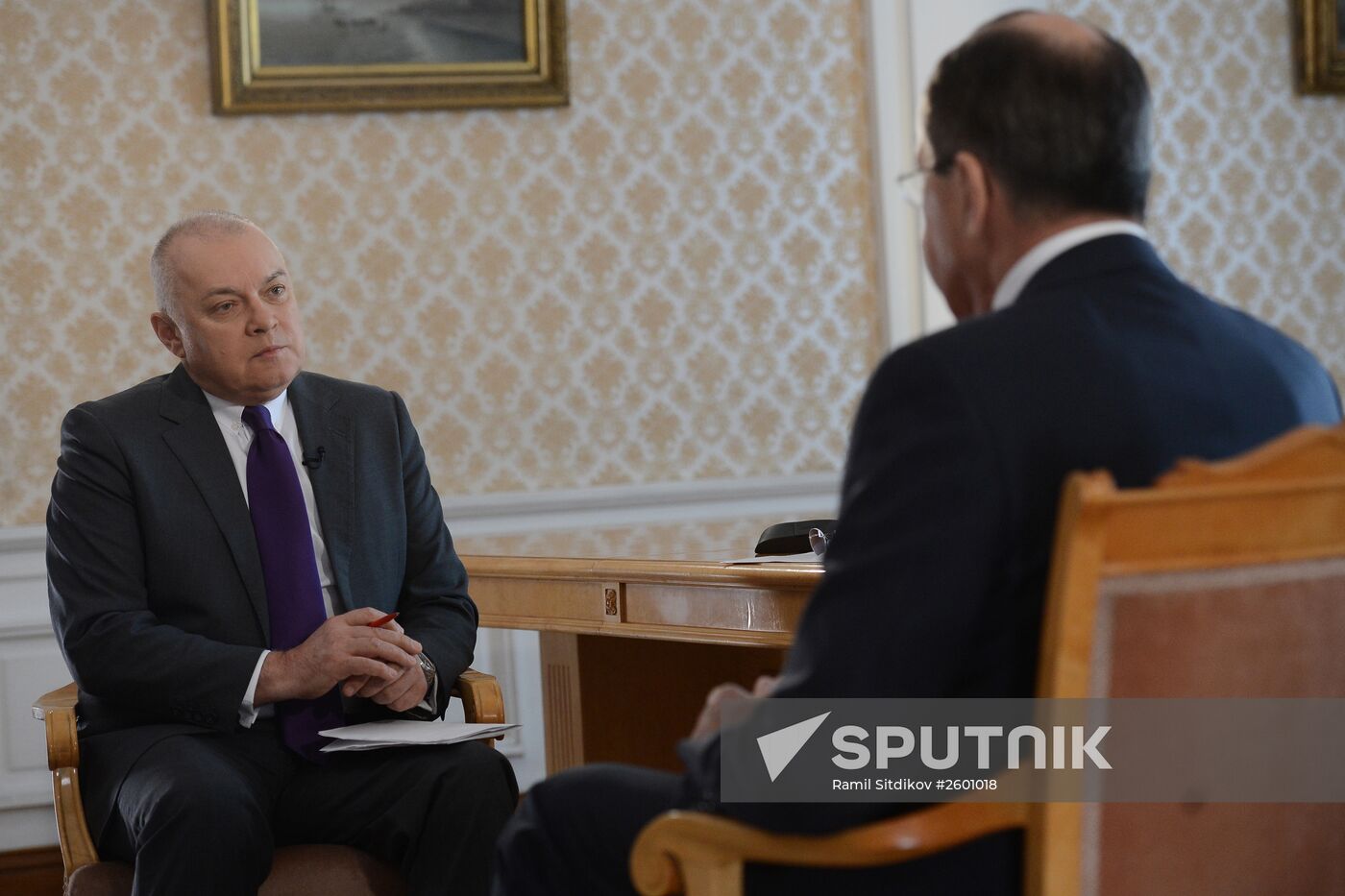 Russian Foreign Minister Sergei Lavrov's interview to Rossiya Segodnya's Director General Dmitry Kiselev
