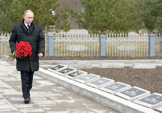 Russian President Vladimir Putin's working visit to Northwestern Federal District