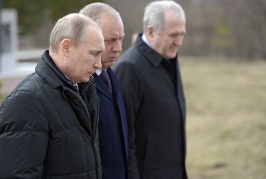 Russian President Vladimir Putin's working visit to Northwestern Federal District