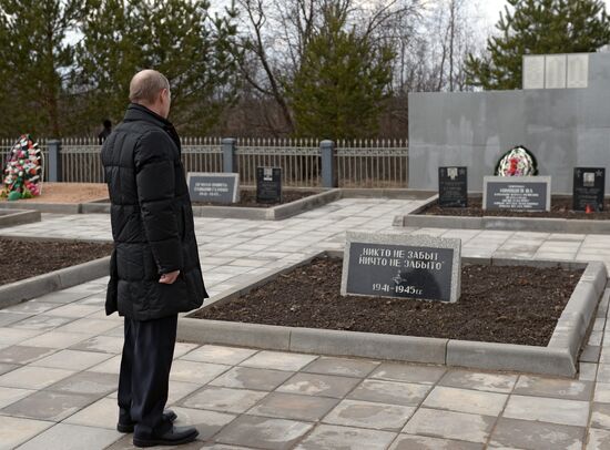 Russian President Vladimir Putin's working visit to Northwestern Federal District