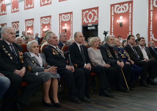 Russian President Vladimir Putin's working visit to Northwestern Federal District
