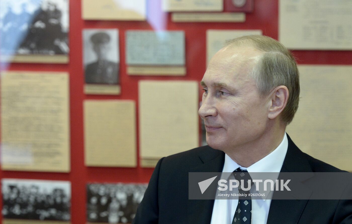 Russian President Vladimir Putin's working visit to Northwestern Federal District