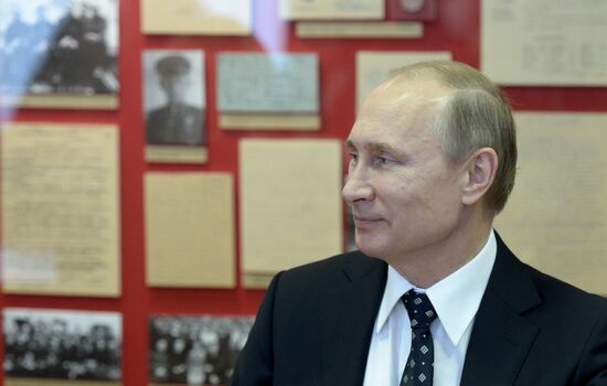Russian President Vladimir Putin's working visit to Northwestern Federal District