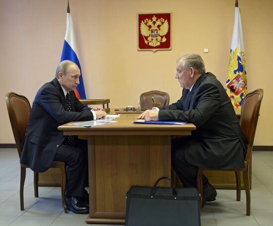 Russian President Vladimir Putin's working visit to Northwestern Federal District