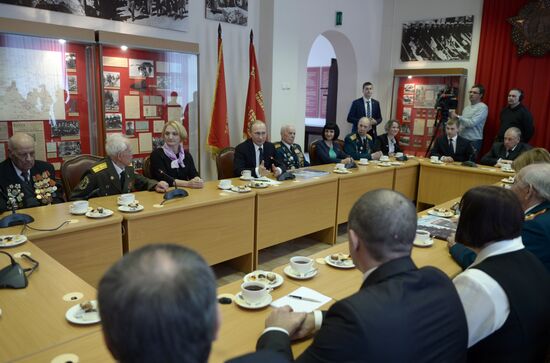 Russian President Vladimir Putin's working visit to Northwestern Federal District