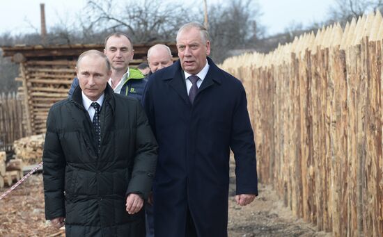 Russian President Vladimir Putin's working visit to Northwestern Federal District