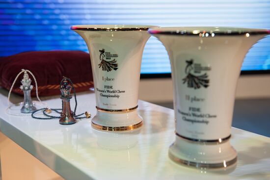 Women's World Chess Championship. Closing ceremony
