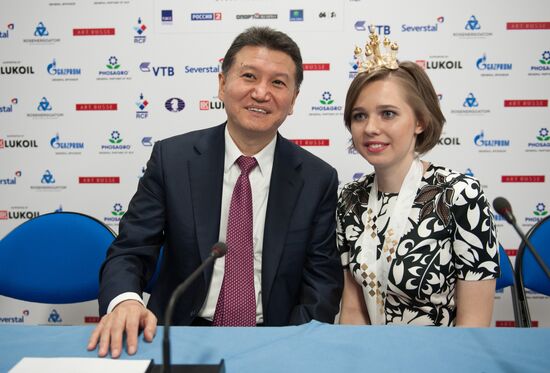 Women's World Chess Championship. Closing ceremony