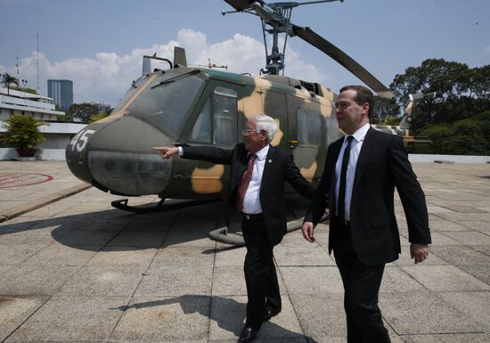 Russian Prime Minister Dmitry Medvedev pays official visit to Vietnam. Day Two