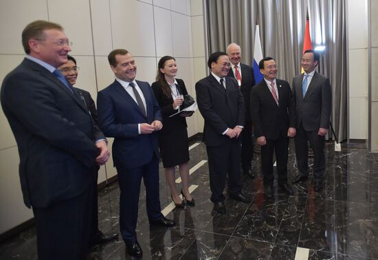 Russian Prime Minister Dmitry Medvedev pays official visit to Vietnam. Day Two