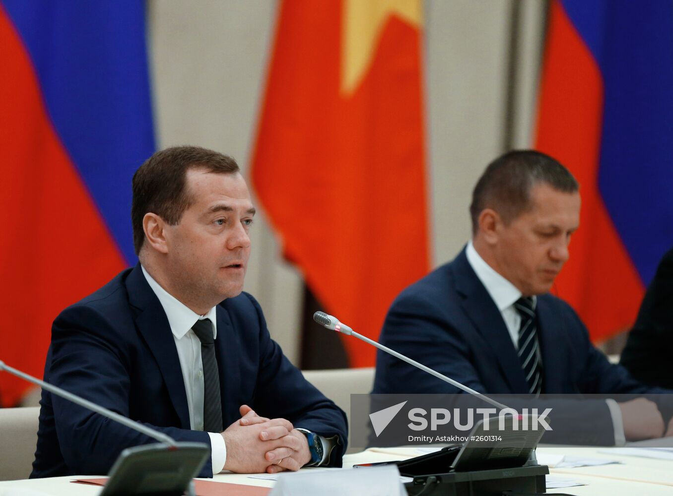 Russian Prime Minister Dmitry Medvedev pays official visit to Vietnam. Day Two