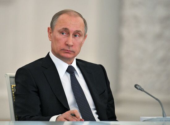 President Vladimir Putin conducts Russian State Council meeting
