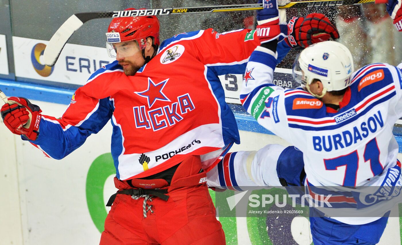 Hockey. KHL. CSKA vs CKA