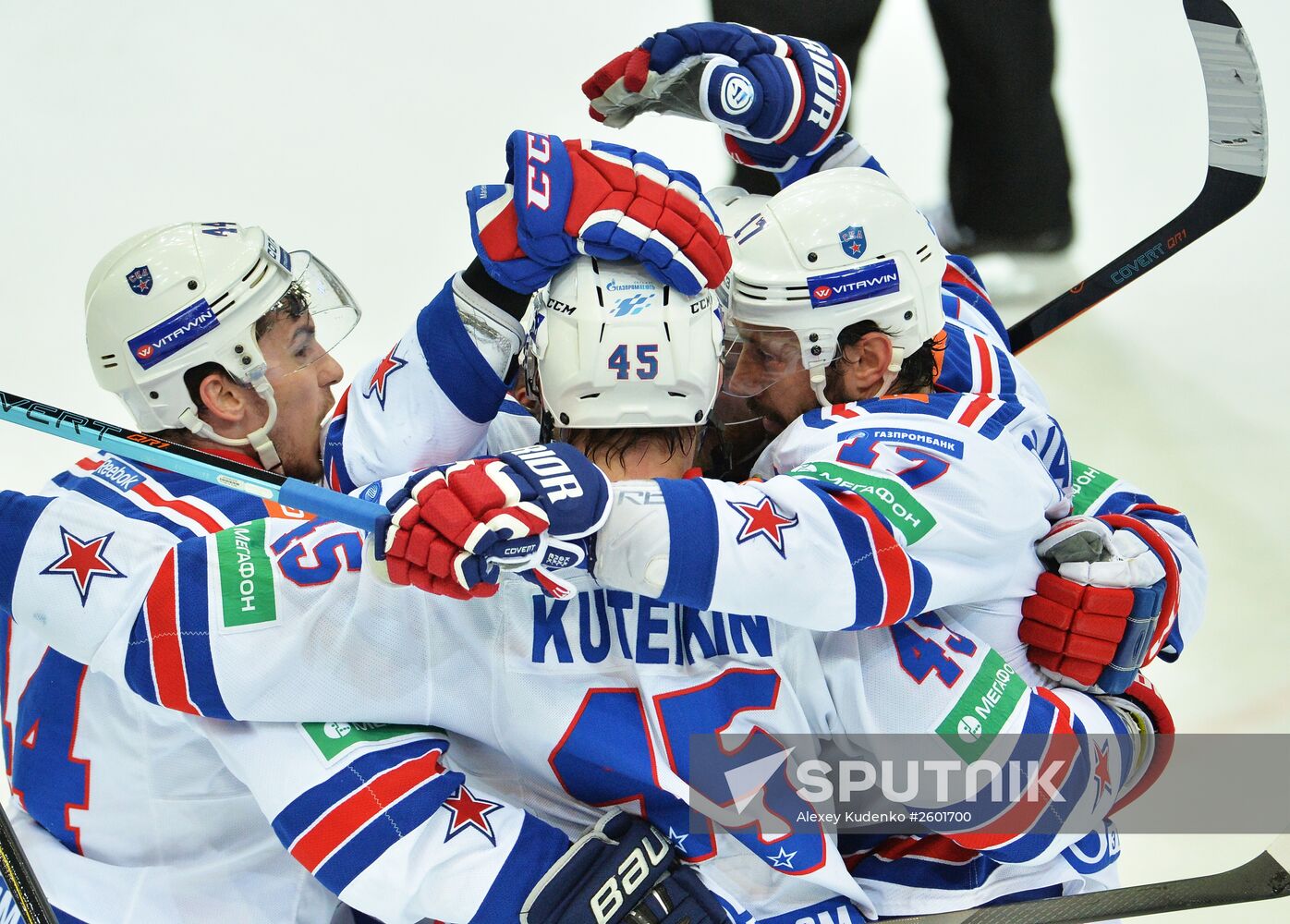 Hockey. KHL. CSKA vs SKA