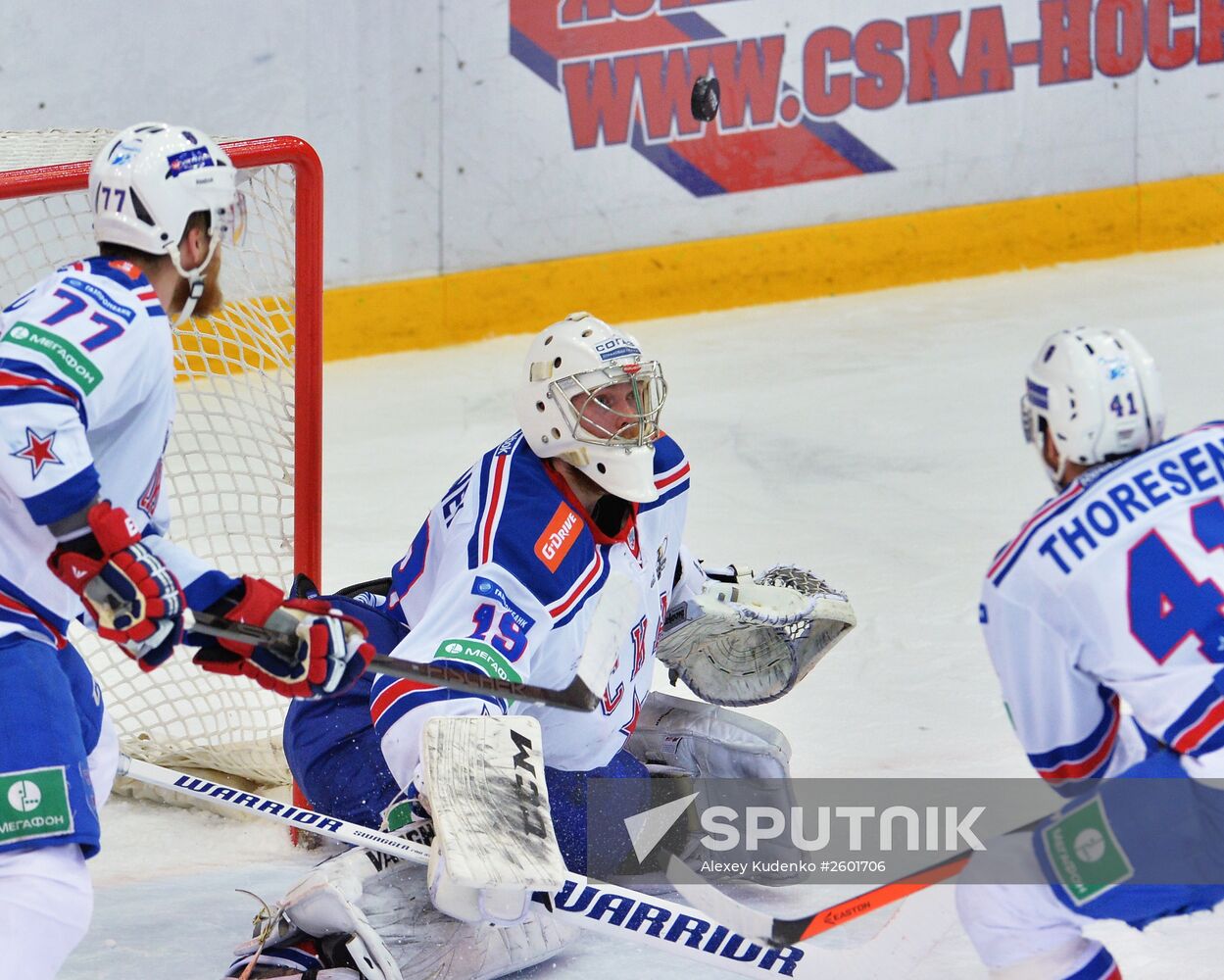 Hockey. KHL. CSKA vs SKA