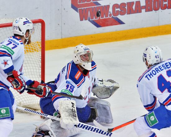 Hockey. KHL. CSKA vs SKA