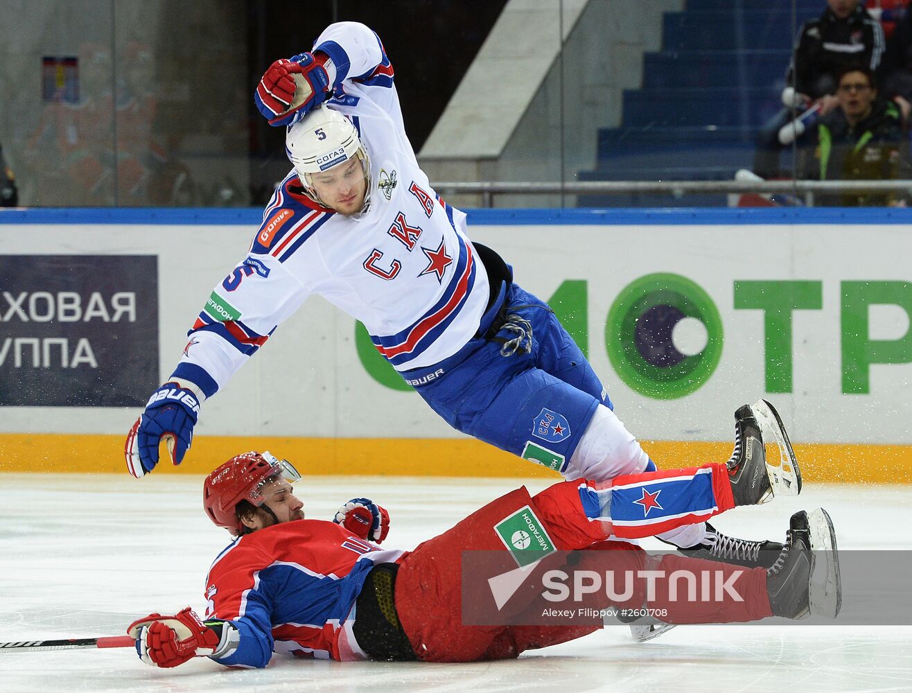 Hockey. KHL. CSKA vs SKA