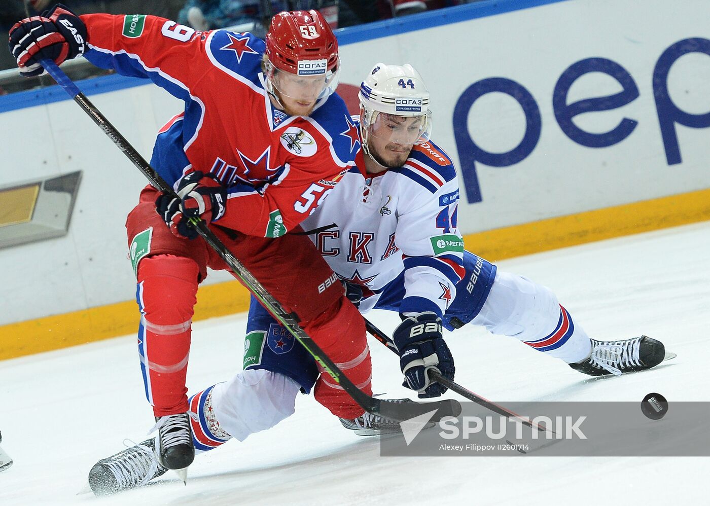 Hockey. KHL. CSKA vs SKA