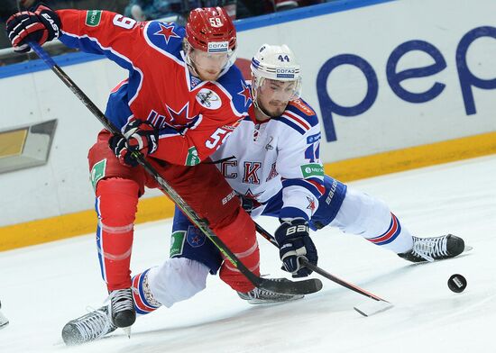 Hockey. KHL. CSKA vs SKA