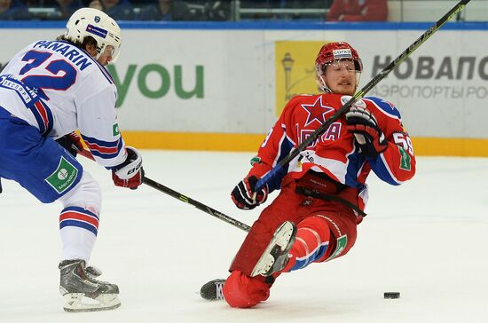 Hockey. KHL. CSKA vs SKA