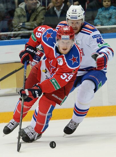 Hockey. KHL. CSKA vs SKA