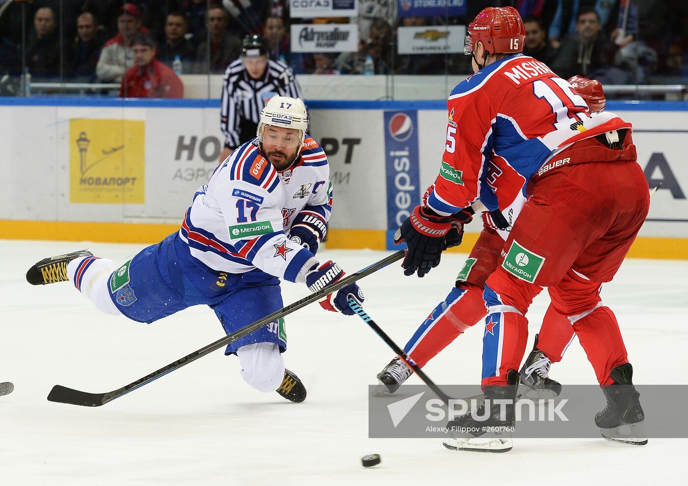 Hockey. KHL. CSKA vs SKA