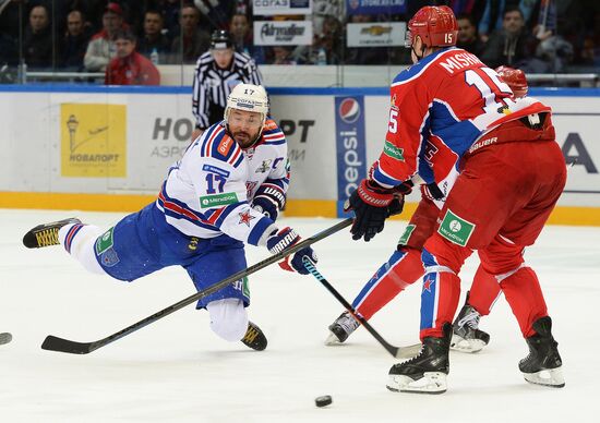 Hockey. KHL. CSKA vs SKA