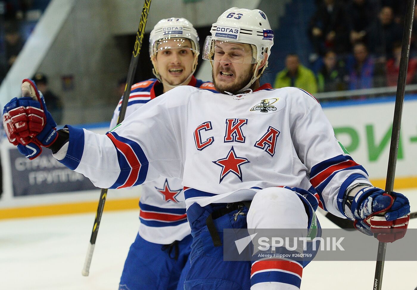 Hockey. KHL. CSKA vs SKA